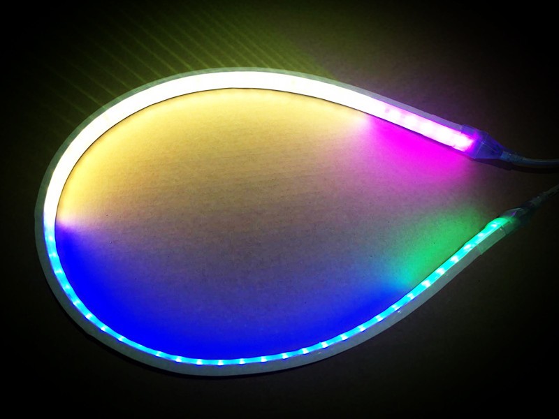 10x20mm SMD5050 Digital RGB LED Neon strip
